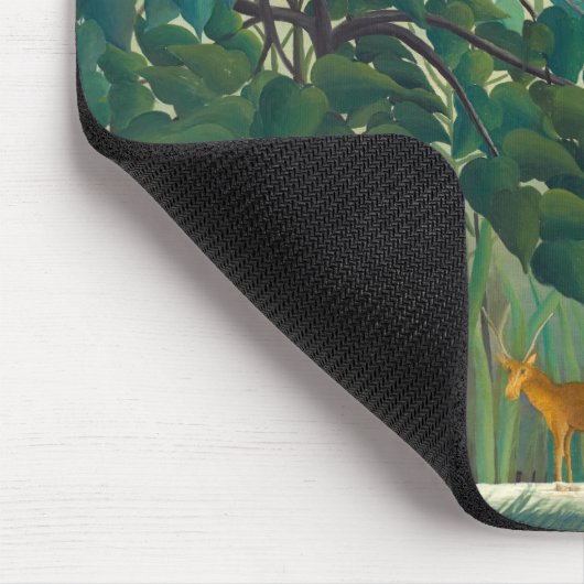 Henri Rousseau - Der Wasserfall Mousepad (Ecke)