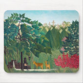 Henri Rousseau - Der Wasserfall Mousepad (Vorne)