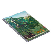 Henri Rousseau - Der Wasserfall Notizblock (Rechte Seite)