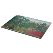 Henri Rousseau - Der Wasserfall Schneidebrett (Ecke)