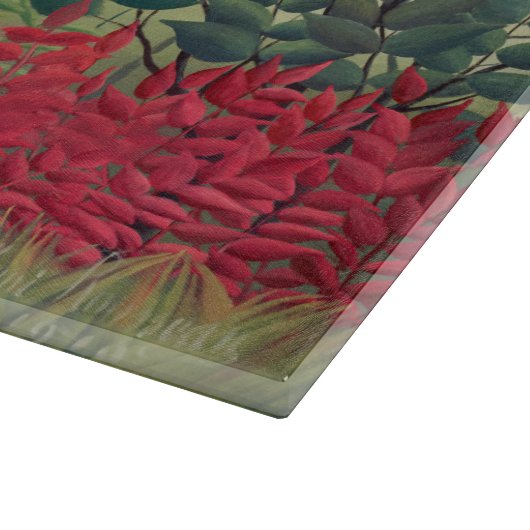 Henri Rousseau - Der Wasserfall Schneidebrett (Ecke)