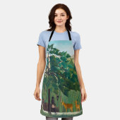 Henri Rousseau - Der Wasserfall Schürze (Getragen)