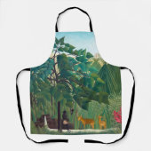 Henri Rousseau - Der Wasserfall Schürze (Vorderseite)