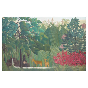 Henri Rousseau - Der Wasserfall Stoff