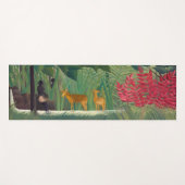 Henri Rousseau - Der Wasserfall Yogamatte (Vorderseite (Horizontal))
