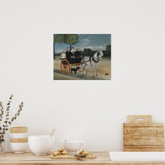 Henri Rousseau - Die Beförderung von Fr. Junior Poster (Küche)