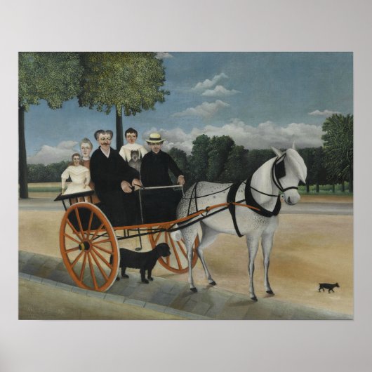 Henri Rousseau - Die Beförderung von Fr. Junior Poster (Vorne)