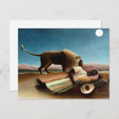 Henri Rousseau Die Einladungen der schlafenden Sin (Vorne/Hinten)