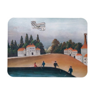 Henri Rousseau - Die Fischer und das Biplane Magnet