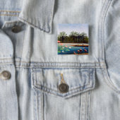 Henri Rousseau - Die Flamingos Button (Beispiel)