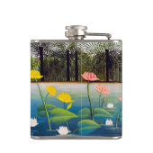 Henri Rousseau - Die Flamingos Flachmann (Rückseite)