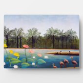 Henri Rousseau - Die Flamingos Fotoplatte (Vorderseite)