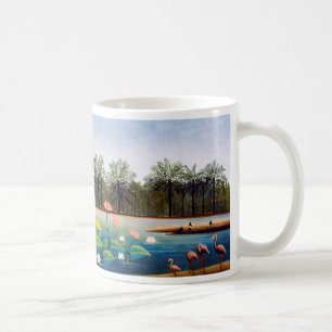 Henri Rousseau - Die Flamingos Kaffeetasse