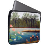 Henri Rousseau - Die Flamingos Laptopschutzhülle (Vorne Rechts)