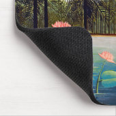 Henri Rousseau - Die Flamingos Mousepad (Ecke)