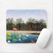 Henri Rousseau - Die Flamingos Mousepad (Mit Mouse)