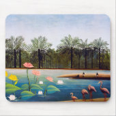 Henri Rousseau - Die Flamingos Mousepad (Vorne)