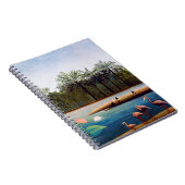 Henri Rousseau - Die Flamingos Notizblock (Rechte Seite)