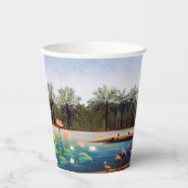 Henri Rousseau - Die Flamingos Pappbecher (Vorderseite)