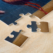 Henri Rousseau - Die Flamingos Puzzle (Seite)