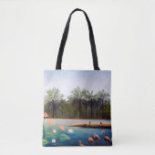 Henri Rousseau - Die Flamingos Tasche (Vorderseite)