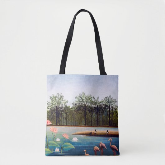 Henri Rousseau - Die Flamingos Tasche (Vorderseite)