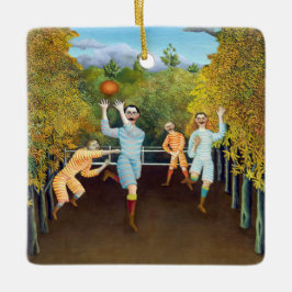 Henri Rousseau - Die Fußballspieler Keramikornament