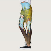 Henri Rousseau - Die Fußballspieler Leggings (Links)