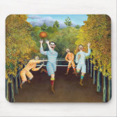 Henri Rousseau - Die Fußballspieler Mousepad (Vorne)