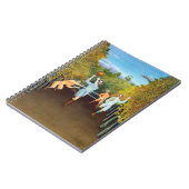 Henri Rousseau - Die Fußballspieler Notizblock (Linke Seite)