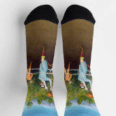 Henri Rousseau - Die Fußballspieler Socken (Oben)