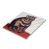 Henri Rousseau - Die getigerte Katze Fliese (Seite)