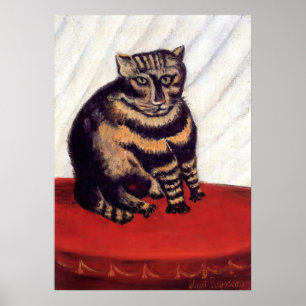 Henri Rousseau - Die getigerte Katze Poster