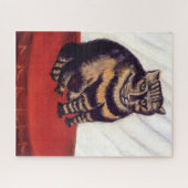 Henri Rousseau - Die getigerte Katze Puzzle (Horizontal)