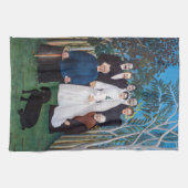 Henri Rousseau - Die Hochzeitsfeier Geschirrtuch (Horizontal)