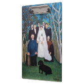 Henri Rousseau - Die Hochzeitsfeier Klemmbrett (Links)