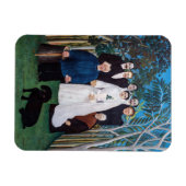 Henri Rousseau - Die Hochzeitsfeier Magnet (Horizontal)