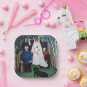 Henri Rousseau - Die Hochzeitsfeier Pappteller (Party)