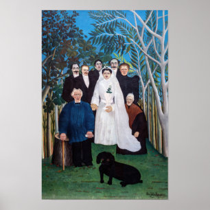 Henri Rousseau - Die Hochzeitsfeier Poster