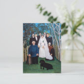 Henri Rousseau - Die Hochzeitsfeier Postkarte (Stehend Vorderseite)