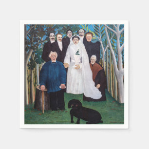 Henri Rousseau - Die Hochzeitsfeier Serviette
