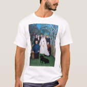 Henri Rousseau - Die Hochzeitsfeier T-Shirt (Vorderseite)