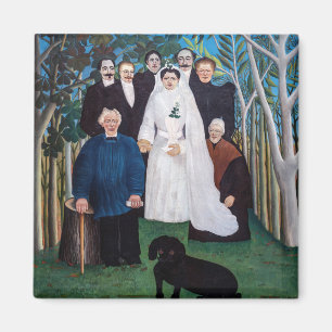 Henri Rousseau - Die Hochzeitsgesellschaft Magnet