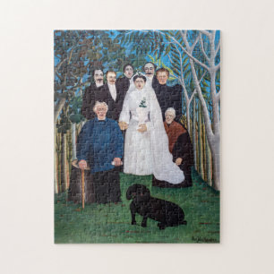 Henri Rousseau - Die Hochzeitsgesellschaft Puzzle