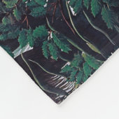 Henri Rousseau - Die Hungersnot Fleecedecke (Ecke)