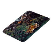 Henri Rousseau - Die Hungersnot Magnet (Linke Seite)