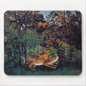 Henri Rousseau - Die Hungersnot Mousepad (Vorne)