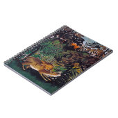 Henri Rousseau - Die Hungersnot Notizblock (Linke Seite)