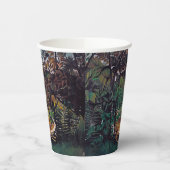 Henri Rousseau - Die Hungersnot Pappbecher (Links)