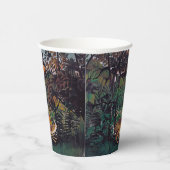 Henri Rousseau - Die Hungersnot Pappbecher (Rechts)